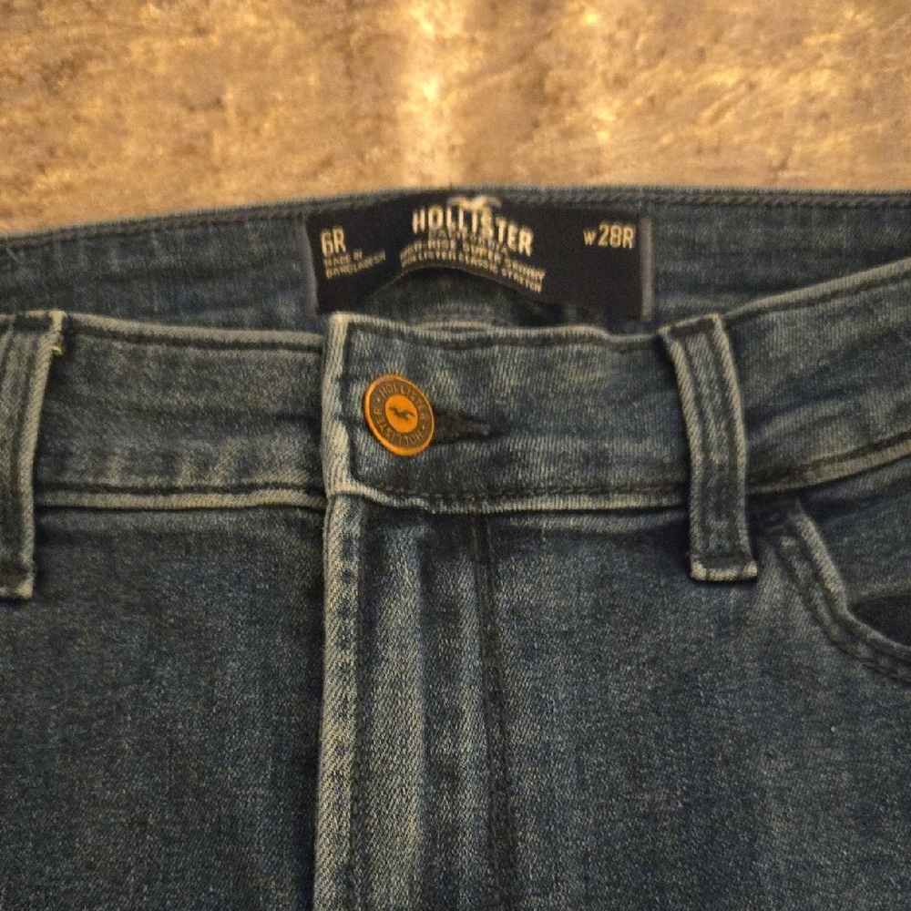 Hollister Dark Blue Denim Highrise Skinny jeans